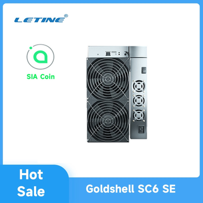 SE 17TH/S Sia Coin Miner de Letine Goldshell SC6 del minero de 3330W Goldshell Asic