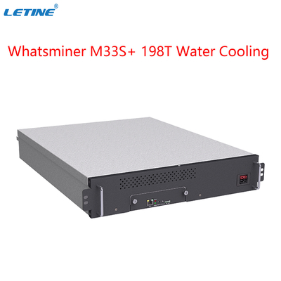 Minero WhatsMiner M33S+ 198T 6732W/M53 226T de la refrigeración por agua BTC Asic