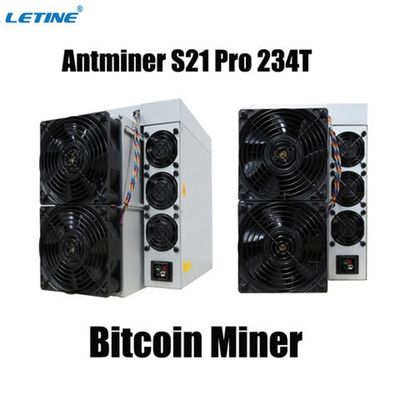 Nuevo Bitmain Asic Antminer S21 Pro 234T 15J/T Bitcoin Miner S21 200T máquina de minería