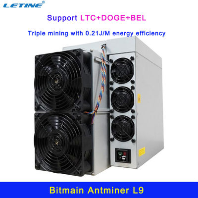 L9 16G LTC L7 8550M 9050M 9300M Bitmain Antminer L7 Miner 9500mh 9.5gh/s Nuevo minero de criptomonedas LTC