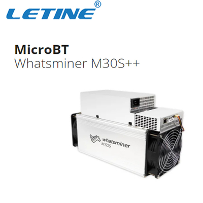 Microprocesador de BTC 3472W Whatsminer M30S++ 112T SHA-256 12nm