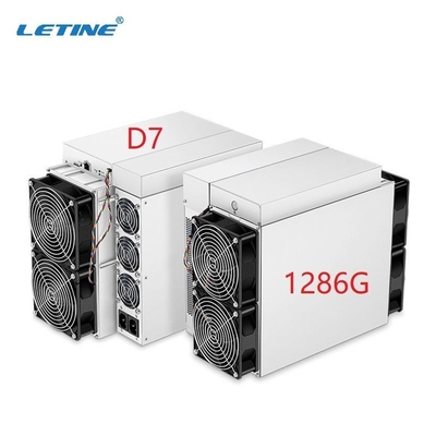 Rafadora del minero D7 1.286th/S 1183g 1234G de Bitmain Antminer D7 1286gh 3148W X11 Asic