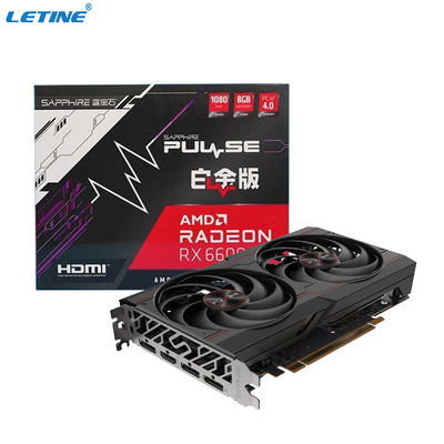 No tarjeta gráfica de Video Card Sapphire Radeon RX 6600 8G GDDR6 256bit del minero de LHR GPU