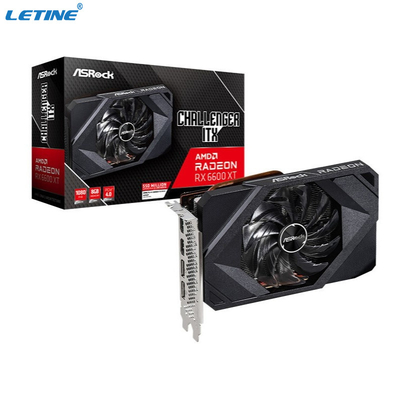 Tarjeta gráfica GDDR6 para la tarjeta gráfica del equipo de escritorio del ITX 8GB del desafiador de Asrock Radeon RX 6600 XT de la explotación minera