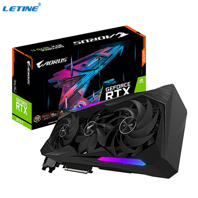 Tarjeta gráfica de MAX Covered Cooling 4gb de la tarjeta gráfica del amo 8G del Ti del GIGABYTE AORUS GeForce RTX 3070