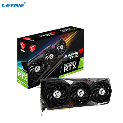 TRÍO 12GB GDDR6X del JUEGO X del Ti de Graphic Card GeForce RTX 3080 del minero 350W