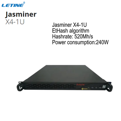 Ethash ETH etc Asic rafadora al minero de Jasminer X4 1U 520MH 240W Ethereum