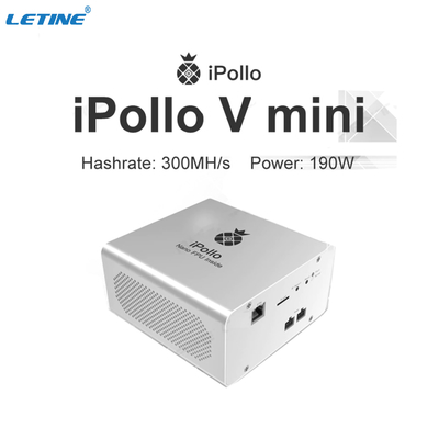 Bajo ruido iPollo V1 Mini SE 200Mh/S 116W Algoritmo EtHash ETHW ETC Aisc Miner iPollo V1 Mini SE