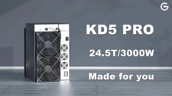de 3000W Goldshell Asic del minero favorable 24.5TH/S KDA minero de la moneda de Letine Goldshell KD5
