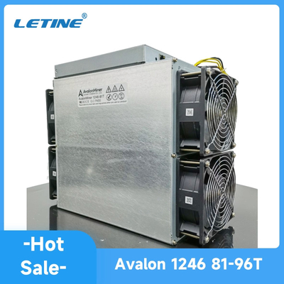 Interfaz de Ethernet del algoritmo del minero SHA 256 del Th BTC Aisc de Letine Canaan Avalon 1166pro 81