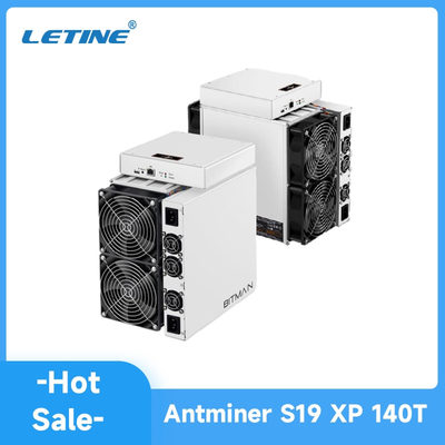 141Th 3010W Asic Bitmain Antminer S19 XP SHA-256 algoritmo Bitmain Asic Antminer de Letine