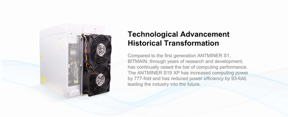 141Th 3010W Asic Bitmain Antminer S19 XP SHA-256 algoritmo Bitmain Asic Antminer de Letine