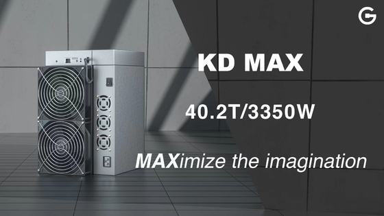 Minero del algoritmo 40.2Th/S 3350W Blockchain de Goldshell KD Max Asics Crypto Miners Kadena