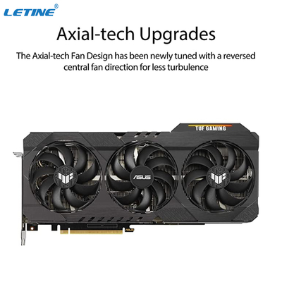 Tarjeta gráfica del juego de la tarjeta gráfica 24GB RGB de Nvidia Geforce RTX 3090
