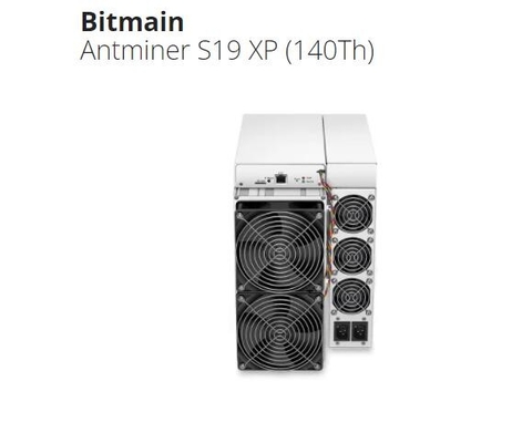 Minero de la cadena de bloque de Antminer S19 XP del minero de Bitmain BTC del interfaz de Ethernet 140Th