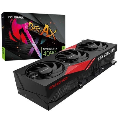 Tarjeta gráfica colorida del juego de tarjeta gráfica del equipo de escritorio de RTX 4090 GPU