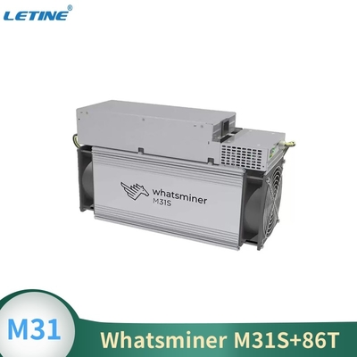 Minero Whatsminer M31S+ 86T 84T 80T de Asic de la rafadora de SHA 256 Bitacoin