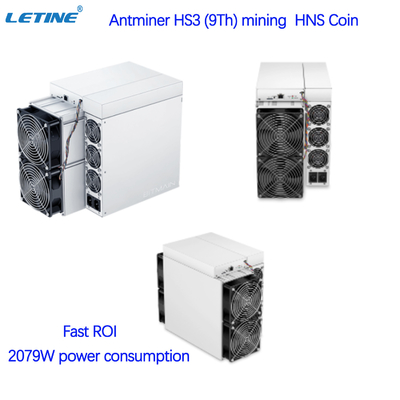 Minero rápido Bitmain Antminer HS3 9T 2079W del ROI HNS Asic Blake2B + SHA3 Algo