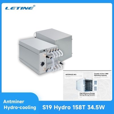 Bitcoin Miner S19 Pro+ Hidro Hidro refrigeración Aisc Miner 191T 5252.5W BTC BCH BSV SHA256