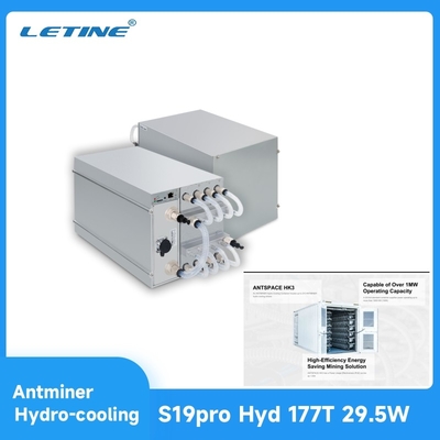 Bitcoin Miner S19 Pro+ Hidro Hidro refrigeración Aisc Miner 191T 5252.5W BTC BCH BSV SHA256