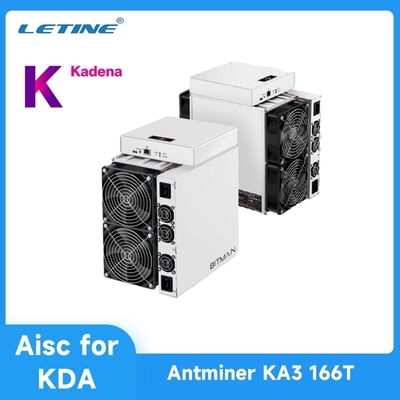 Minero de la refrigeración por aire del minero 166T Blake2S de Bitmain Antminer KA3 KDA Asic