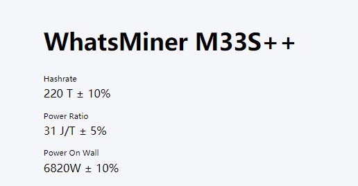 Enfriamiento de Hydro Cooling Water del minero de Whatsminer M56 188T 194T BTC Bitcoin Asic