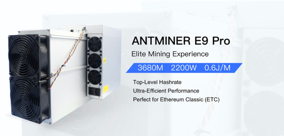 Favorable (3.68Gh) /s 2200W ETH etc EThw ETF E9 favorable minero Bitmain Blockchain Miner de Bitmain Antminer E9