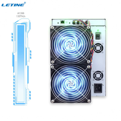 Minero With Power Supply de A1346 A1366 Canaan Avalon Miner 1346 110T Bitcoin