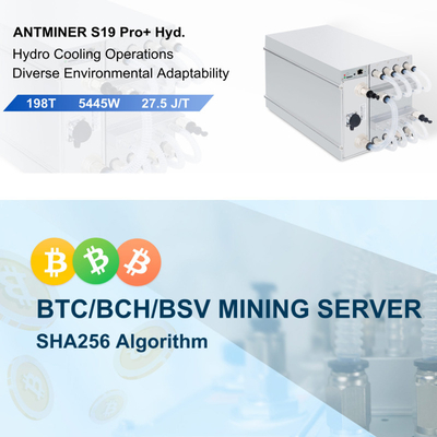 Rafadora hidráulica hidráulica del minero 177T S19XP del bitcoin S19pro+ del minero BTC de Asic 257T Bitmain Antminer