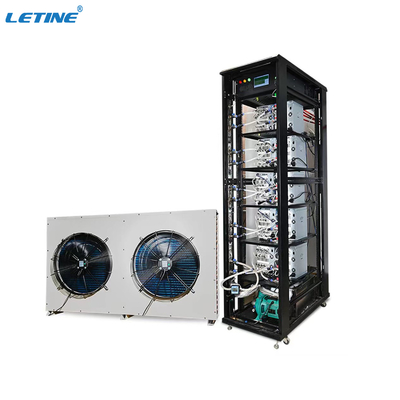 Refrigerador de agua seco del sistema de IDC Overclock para la favorable energía hidraúlica de Antminer S19