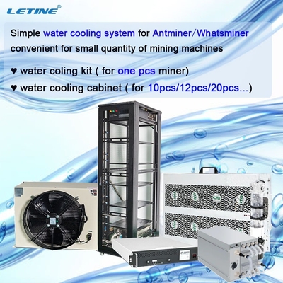 Gabinete de la refrigeración por agua de la FCC para M53 Whatsminer Bitmain S19 M33S+ hidráulico M33S++