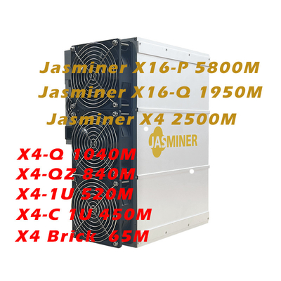 Minero Jasminer X16-Q Jasminer X4 X4-1U X4-Q de Jasminer X16-P 5800Mh/s 1900W etc ZIL Asic del hogar
