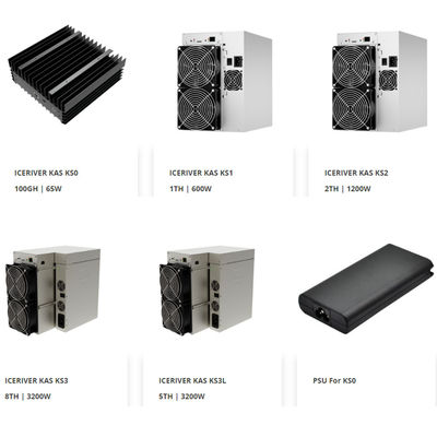 Nuevo Ks3m Iceriver Ks3m 6T Acero gris KHeavyHash Algoritmo para la minería Kaspa KDA