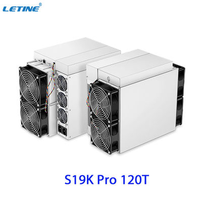 2760W Bitmain ASIC Antminer S19k Pro 120T BTC Miner S19J PRO 120T S19J XP 151T Máquina de minería