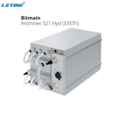 Antminer S21 Hyd 335Th Bitmain Asic Antminer SHA-256 Algoritmo Hashrate máximo 335Th/S
