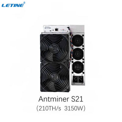 S21 200T 16J/T Bitmain Asic Antminer Blockchain Bitcoin Miner Consumo de energía 3550W