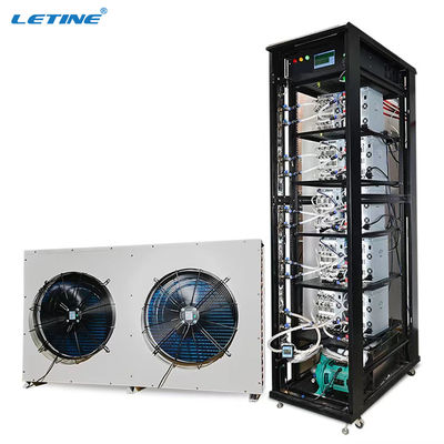12 Bit Cabinet Bitcoin Antminer Contenedor de refrigeración hidráulica Asic Miner para S21 S19 PRO+ Hyd Mining