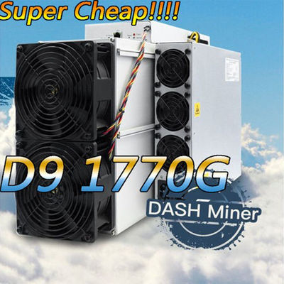 Popular Dash Miner Bitmain Antminer D9 1770Gh/S 2839W X11 Algoritmo Dash Mining Machine Antminer D7 1286Gh/S D9 1770Gh/S