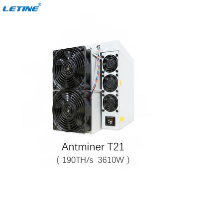 SHA-256 Algoritmo Blockchain Bitcoin Crypto Miner Bitmain Antminer T21 190T 19J/T