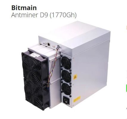 Crypto Mining Bitmain Antminer D9 1.77 Th/S Interfaz Ethernet con 4 ventiladores