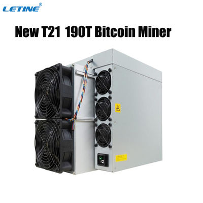 Bitmain Antminer T21 190T BTC Asic Miner 19J/T 3610W Máquina de minería de Bitcoin