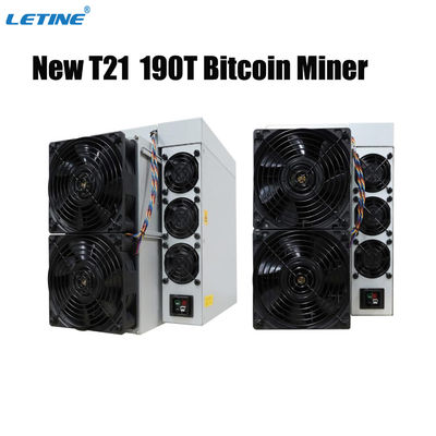 Bitmain Antminer T21 190T BTC Asic Miner 19J/T 3610W Máquina de minería de Bitcoin