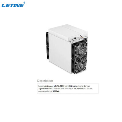 Minero de minería Scrypt Litecoin Dogecoin LTC Doge Antminer L9 16.2Gh Bitmain Asic