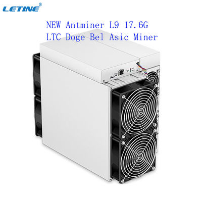 Bitmain Antminer L9 17.6Gh Litecoin Miner L9 1760M Scrypt Algo Ant L9 16.2G LTC DOGE BEL Profit Máquina de cripto minería