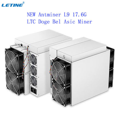 Bitmain Antminer L9 17.6Gh Litecoin Miner L9 1760M Scrypt Algo Ant L9 16.2G LTC DOGE BEL Profit Máquina de cripto minería