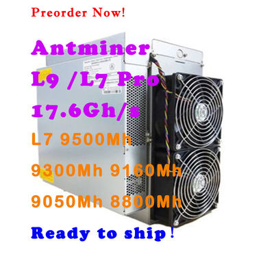 Bitmain Antminer L9 DOGE LTC L7 9050M Máquina de minería Asic