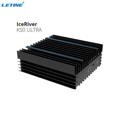 Minero de criptomonedas sin ruido Iceriver KS0 Ultra 400Gh/S 400W KHeavyHash Algoritmo Minero Kasapa