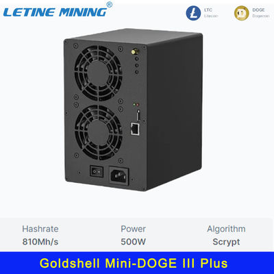 Mini-DOGE III Plus Goldshell Mining Algorithms 810Mh/s 500W DG1 DG1+ L7 L9 LTC Minero DOGE