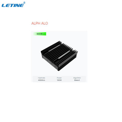 IceRiver Mining ALPH AL0 400Gh/s 100W Blockchain Crypto Asic Miner y otras tecnologías de minería