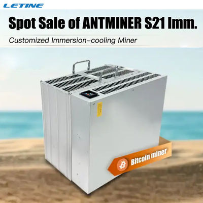 Bitmain Inmersión Bitcoin Miner Antminer S21 IMM 239Th/s 3824W SHA-256 Bitcoin minero